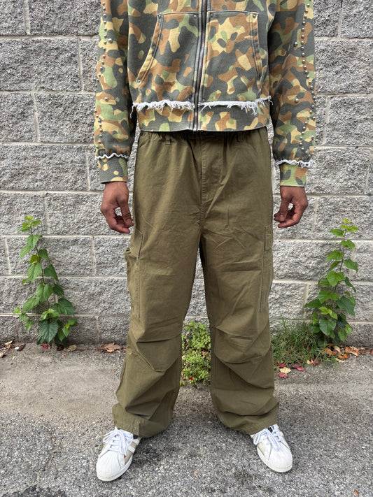 parachute pants (olive)