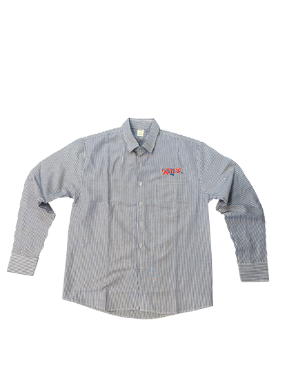 stripe button up