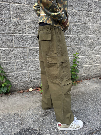 parachute pants (olive)